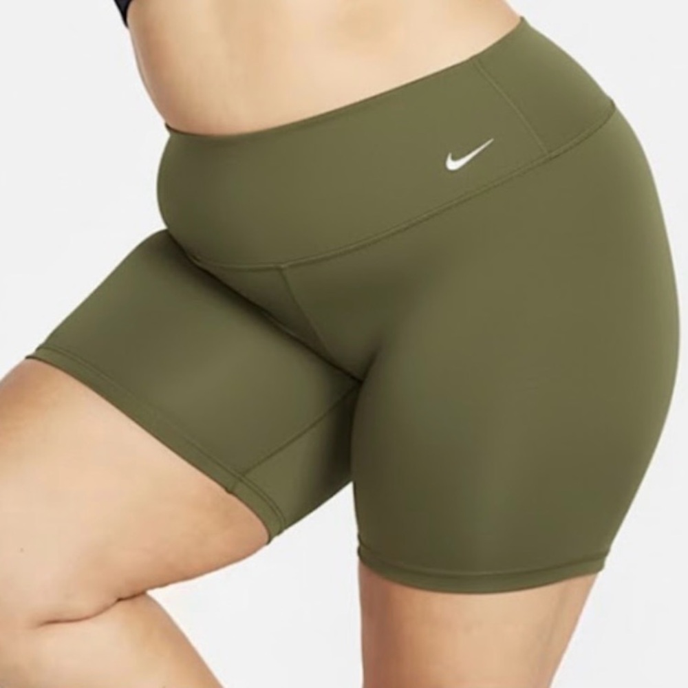 Nike Olive Green Women's Shorts